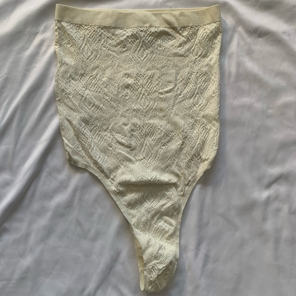 Urban outfitters off white bodysuit